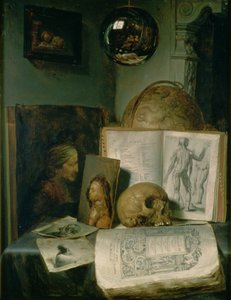 Still Life with a Skull